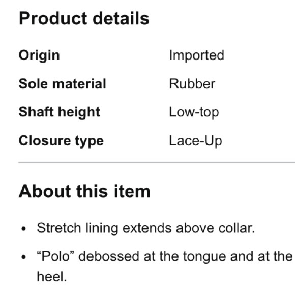 New Polo Ralph Lauren Thorton 100. - Picture 7 of 9